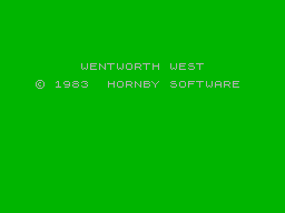 Wentworth West (1983)(Hornby Software)
